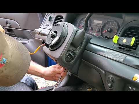 Clock Spring Replacement On Our '08 Ford Crown Victoria Police Interceptor