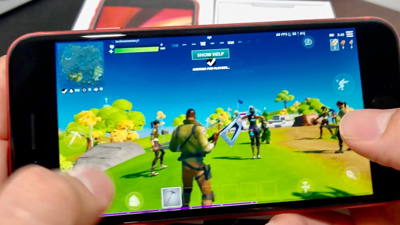 iPhone SE (2020) Fortnite 60 FPS High Quality Game Test