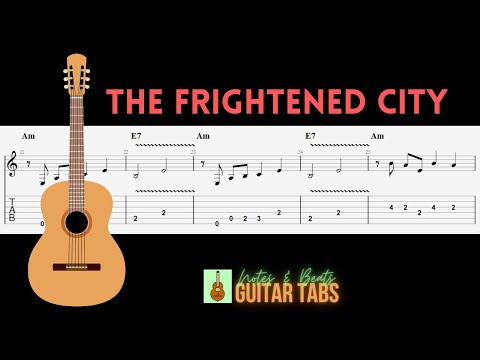 The Shadows- The Frightened City GUITAR TAB