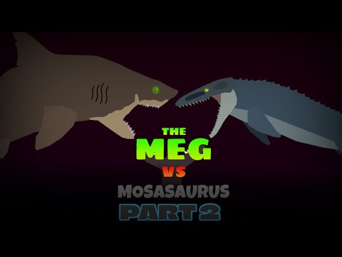 The Meg VS Mosasaurus (a Jurassic World and The Meg crossover fanflim) - part 2/2