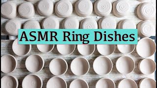 Pottery ASMR Throwing off the Hump and Trimming