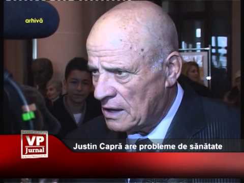 Justin Capră are probleme de sănătate