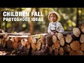 Children Photoshoot Ideas for Fall. How I Take Creative Pictures of Active Kids in Greenville, SC