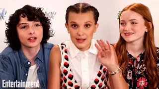 Stranger Things: Millie Bobby Brown Teases Big Climax For Eleven | SDCC 2017 | Entertainment Weekly video