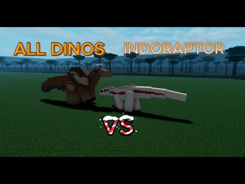 Indoraptor VS All Dinosaurs (Jurassic Pixel)