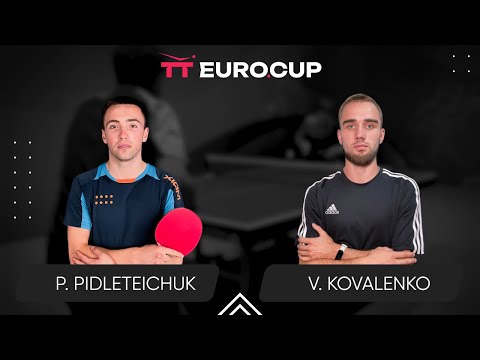 12:50 Petro Pidleteichuk  - Viacheslav Kovalenko 21.09.2024 TT Euro.Cup  Ukraine MASTER. TABLE 4