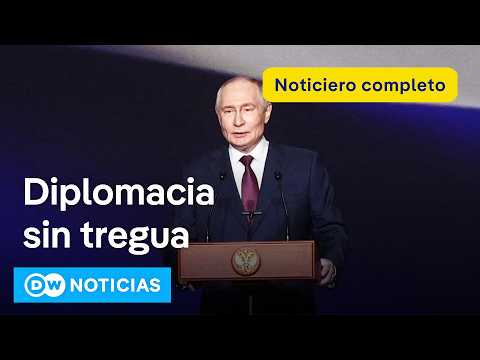 🔴DW Noticias 22 octubre: Putin asegura estar listo para negociar un acuerdo final sobre Ucrania