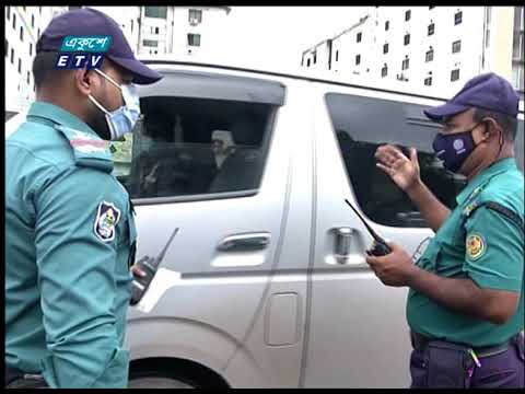 উত্তরা থেকে লকডাউনের খবর জানাচ্ছেন দিপু সিকদার