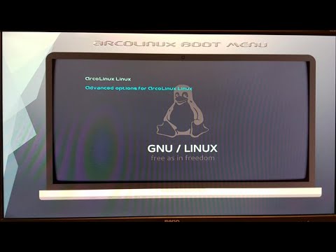 ArcoLinux : 1941 Changing your grub boot theme is easy - follow the steps