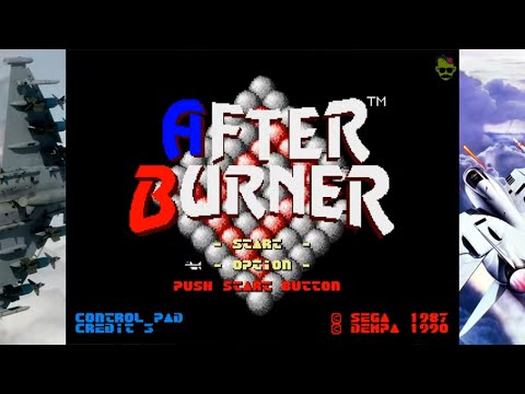 After Burner 2 Hard Mode - Sega Genesis Full Playthrough (No Hits, No Deaths, Perfect) [4k 60fps]