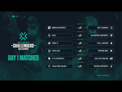 (EN) 2021 VCT Stage 3 - Challengers SEA - Group Stage Day 1