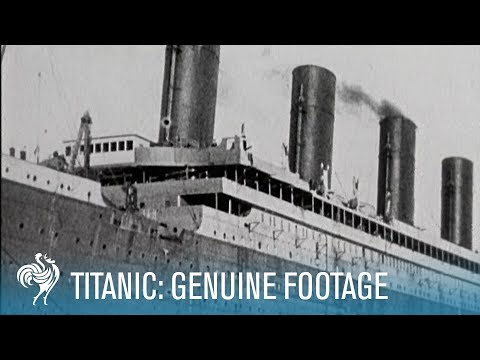 Titanic Real Footage: Leaving Belfast for Disaster (1911-1912) | British Pathé