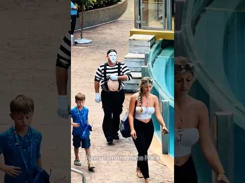 Tom The Mime Prank#tomthemime #mime #mimeartist #fyp #bestreactionprank #funvibes #lol
