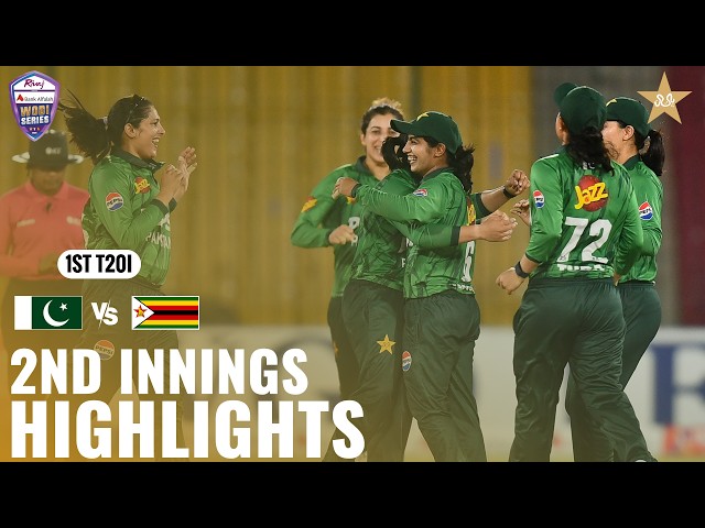 2nd Innings Highlights | Pakistan Women vs Zimbabwe Women | Match 01 | T20I Series 2026 | M9H1K