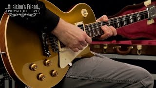 Video thumbnail for Gibson Custom 2014 CS Les Paul Long Scale Electric Guitar with '59 Profile Neck by Musician's Friend