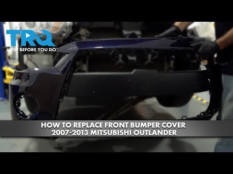How to Replace Front Bumper Cover 2007-2013 Mitsubishi Outlander