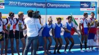 preview picture of video 'European Rowing Championship - Varese 2012'