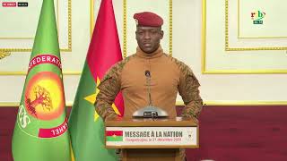 Nouvel An 2026: Message à la nation du Chef de l' Etat.