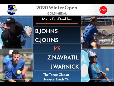 2020 Winter Open GOLD MDPro B.Johns/C.Johns v Z.Navratil/J.Warnick