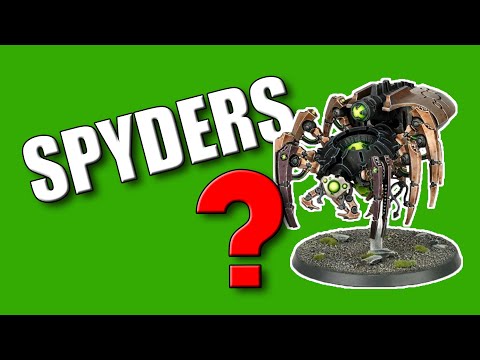Canoptek Spyder 9th Edition - Best Necron Units?