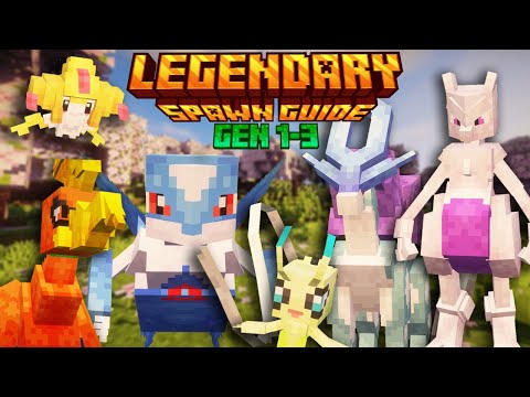 Cobblemon Legendary Spawn Guide | Gen 1–3