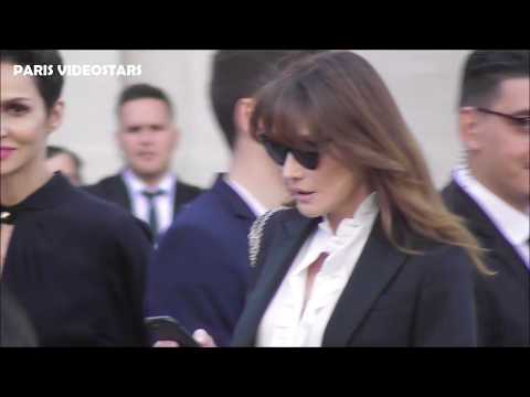 VIDEO Carla BRUNI @ Paris 20 june 2019 Tribute Karl Lagerfeld for Ever - juin