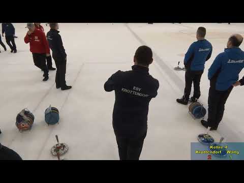 Eisstock Staatsmeisterschaft Herren Winter 2025/26, Vorrunde, Krottendorf : Wang