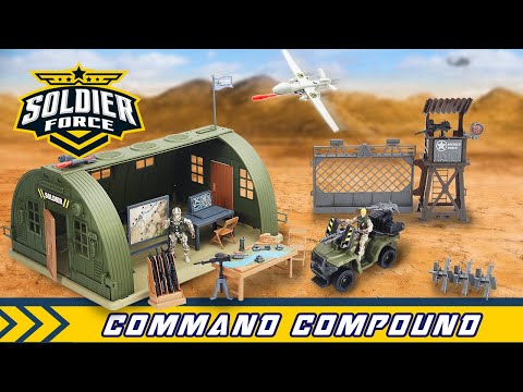 Soldier Force Command Compound Playset