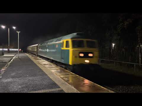 47270 47746 5Z39 Scarborough to Carnforth Steamtown & Rose Grove 18/11/25