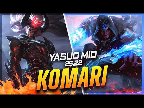 Komari - Yasuo vs Sylas MID Patch 25.22 - Grandmaster Yasuo Gameplay