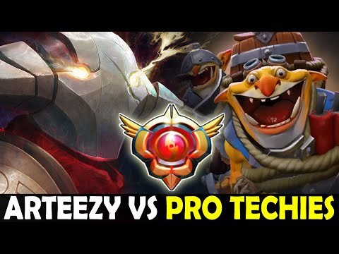 ARTEEZY MONSTER SVEN vs GRAND MASTER TIER TECHIES | DOTA 2 Gameplay