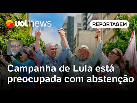 Campanha de Lula está preocupada com a taxa de abstenção que pode haver no 1º turno | Josias