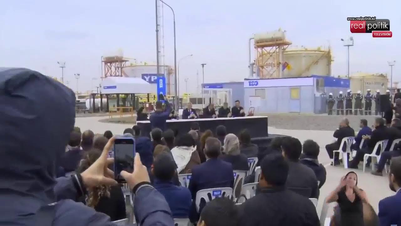 Alberto Fernández: "Acá en Vaca Muerta tenemos gas para 200 años"