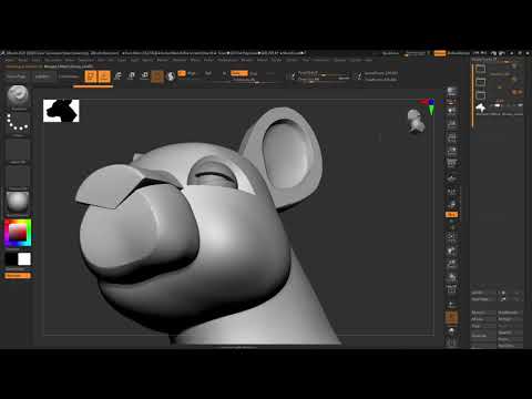 DIGM 2750SP2021 3DFun WK02 04 Detailing Lion Head P1