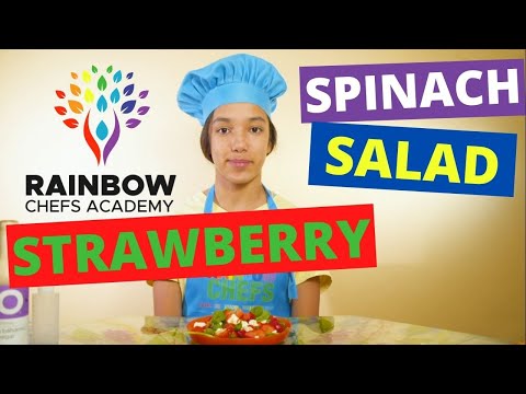 EASY Strawberry Salad with Spinach Recipe