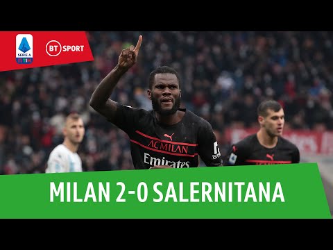 Milan vs Salernitana (2-0) | Hosts cruise to three points! | Serie A Highlights