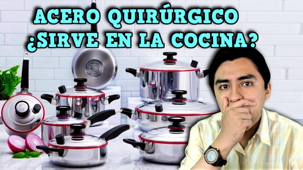 🍲El Cuentazo de las OLLAS QUIRURGICAS ⚕️Los mitos del TEFLÓN 🍳y la Roca Volcánica 🪨
