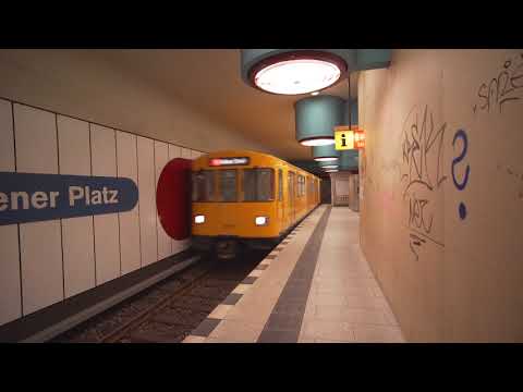 Germany, Berlin, U-Bahn ride from Nauener Platz to Osloer Straße