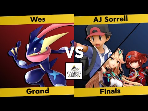 TCF Smash 3 GRAND FINALS - Wes (Greninja) vs AJ Sorrell (Pokemon Trainer, Hero, Bayo, Shulk, Aegis)