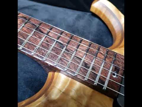 Barlow Guitars  Heron 2023 Chocolate Maple / Madagascar Rosewood image 23
