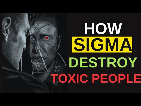 How  Sigma Males DEAL With Toxic/Evil People