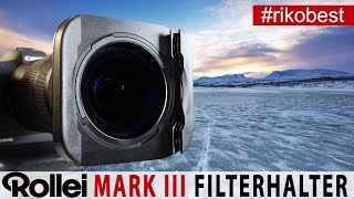 Rollei Mark III F:X Pro Filterhalter mit magnetischem CPL Filter im Test. Review