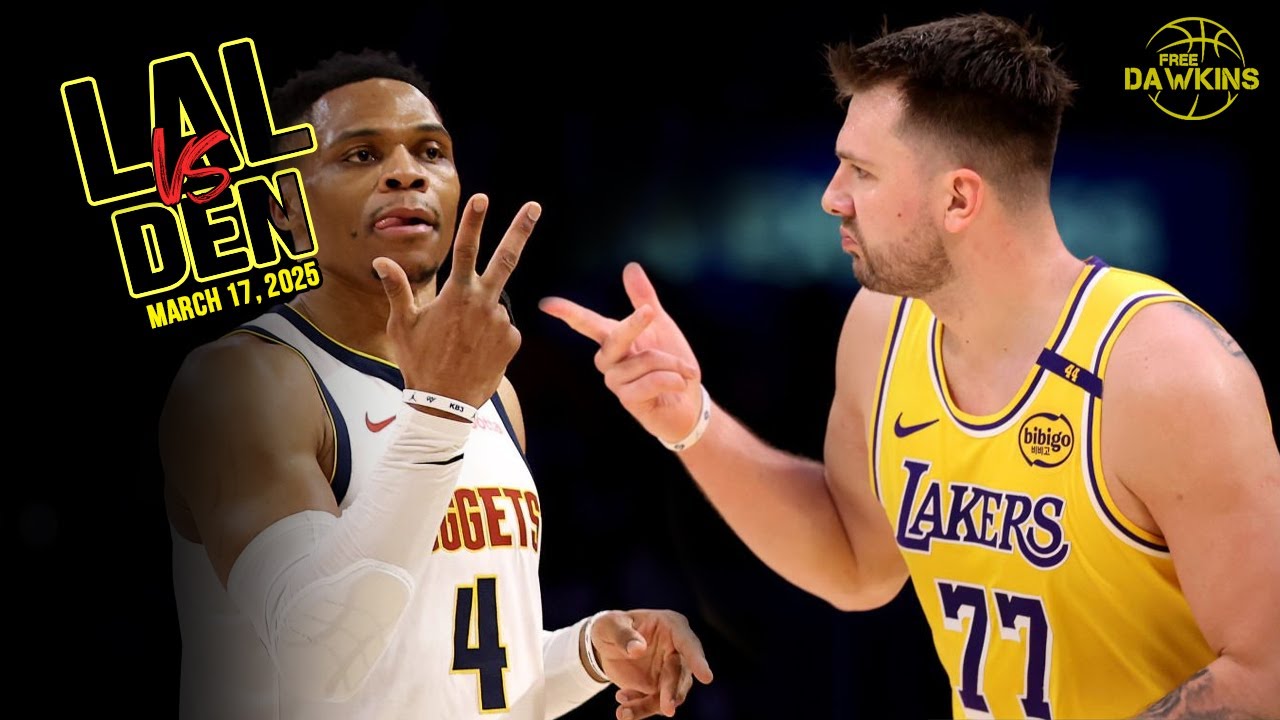 Los Angeles Lakers vs Denver Nuggets Full Game Highlights | March 19, 2025 | FreeDawkins