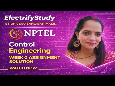 Control Engineering | NPTEL Week 0 Assignment Solution 🔥