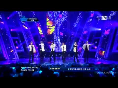 [PERF] 05.01.12 TEEN TOP - Girl friend (Comeback Stage) @ M! Countdown