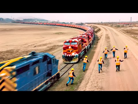 Biggest Train Collisions and Mistakes Caught On Camera !