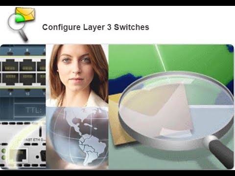 5.3.3.5  Configure Layer 3 Switches