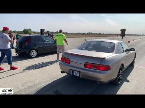 Thumbnail for Lexus SC400 vs Fiat Punto 1.9 JTD drag race 1/4 mile 🚦🚗 - 4K by Lexus SC400