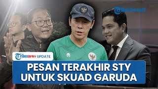 Pesan Terakhir Shin Tae-yong untuk Timnas Indonesia Usai Dipecat PSSI, Singgung Piala Dunia 2026