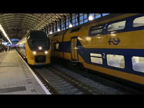 Treinen op station Den Haag HS (6-11-22)